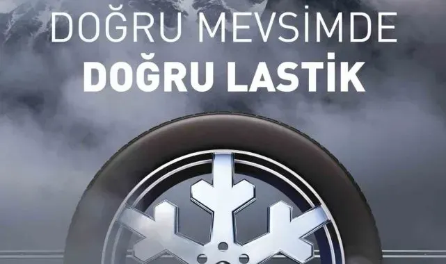 Kırşehir'de kış lastiği zorunluluğu başladı