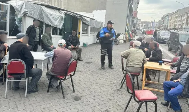 Polis hırsızlık ve dolandırıcılık konusunda vatandaşı bilgilendirdi