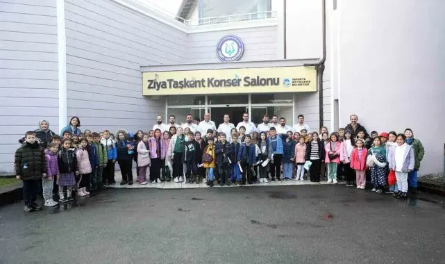 Minik öğrenciler sanat ve eğlence dolu bir gün geçirdi