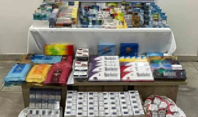 Antalya'da 2 bin 132 paket kaçak sigara ve tütün ele geçirildi