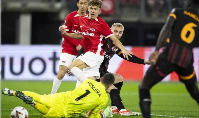 UEFA Avrupa Ligi: AZ Alkmaar: 1 - Galatasaray: 1