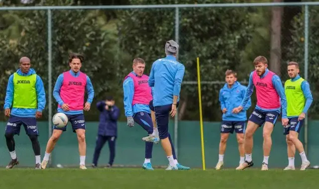 Trabzonspor'da, Savic antrenmanda yer almadı