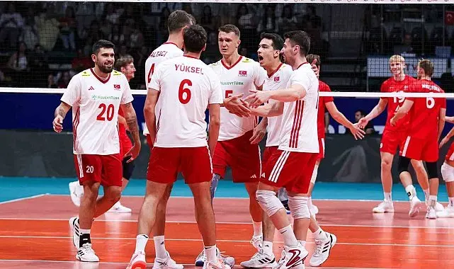 A Milli Erkek Voleybol Takımı, hazırlık maçında Danimarka'yı mağlup etti