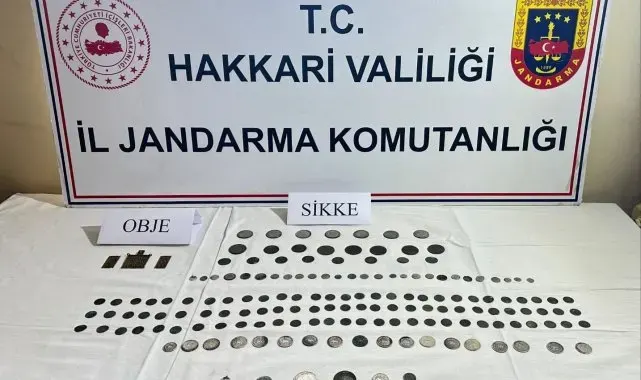 Hakkari'de tarihi eser operasyonu