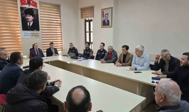 Bandırma'da ilçe spor güvenlik kurulu toplantısı gerçekleşti