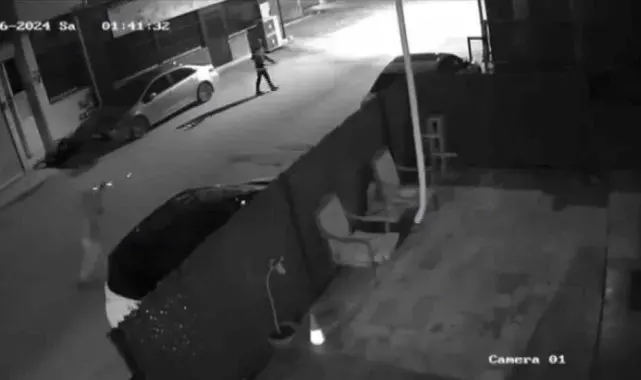 Adana'da güzellik merkezine silahlı saldırı, o anlar kameraya yansıdı