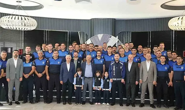 Başkan Büyükgöz zabıta personeliyle buluştu