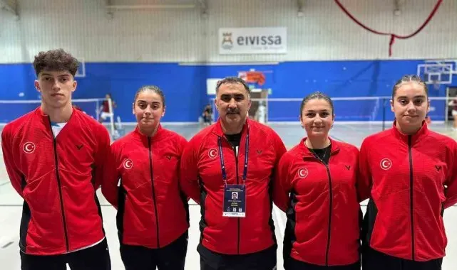 Erzincanlı milli sporcular İspanya'da Türkiye'yi temsil edecekler