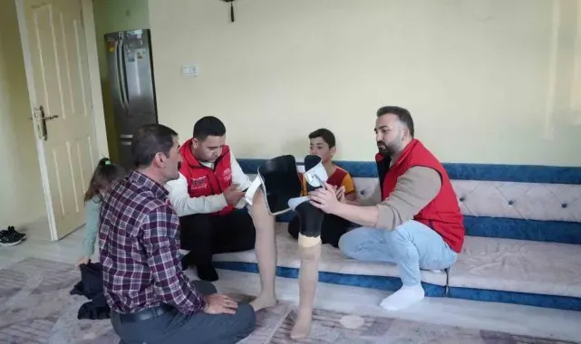 Şahin, Nakşin'in kullanamadığı protezlerini yeniletecek