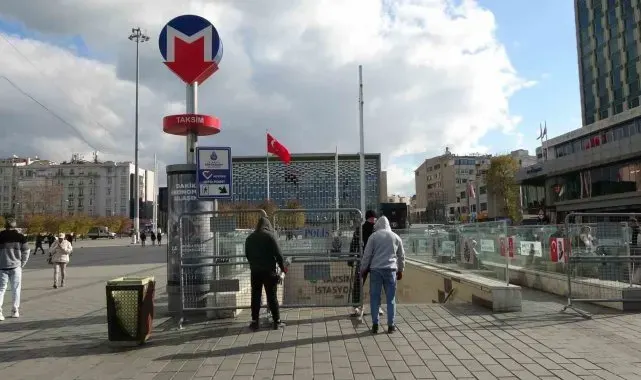 İstanbul'da bazı metrolar geçici süreyle kapatıldı