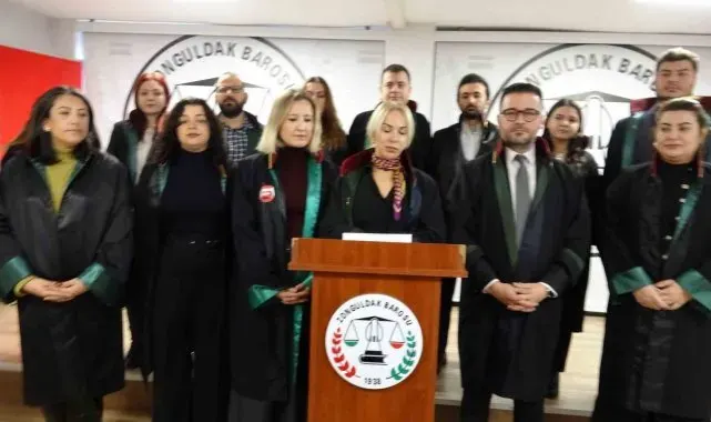 Zonguldak Barosu Kadın Hakları Komisyonundan kadına şiddete tepki