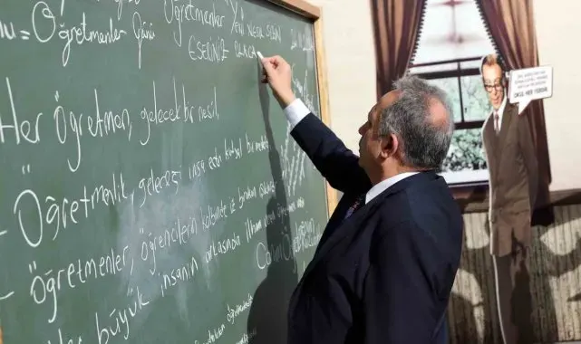 Talas'ta sıra dışı öğretmenler günü etkinliği
