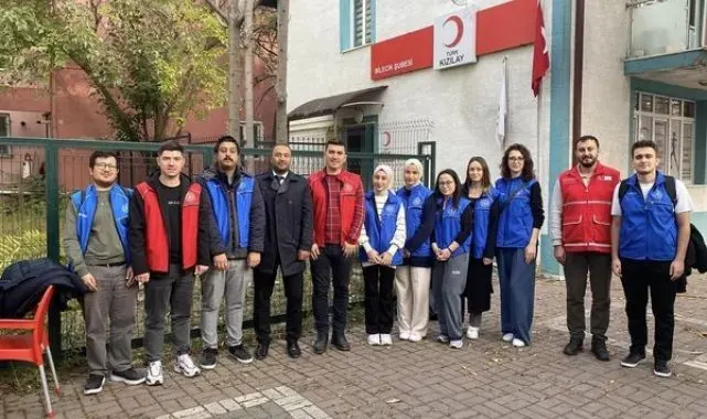 Bilecik'te gençlerden örnek davranış