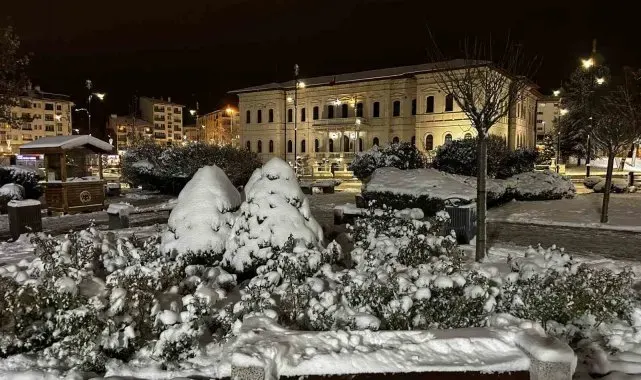 Sivas'ta eğitime kar engeli
