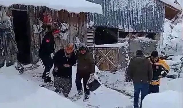 Sinop'ta hasta kurtarma operasyonu