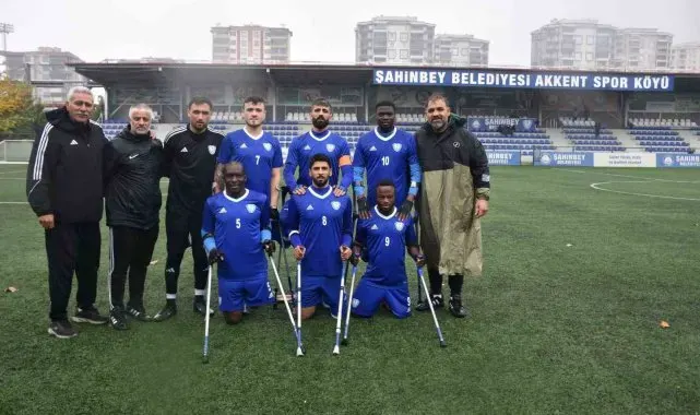 Şahinbey Ampute, sezona galibiyetle başladı: 5-0