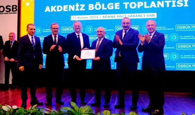 MTOSB, 'Yeşil OSB Belgesi' almaya hak kazandı