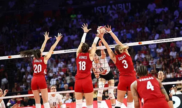 A Milli Kadın Voleybol Takımı, çeyrek finalde Almanya ile karşılaşacak