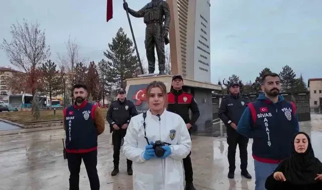 Sivas Emniyet Müdürlüğü'nden kadına yönelik şiddetle mücadele mesajı