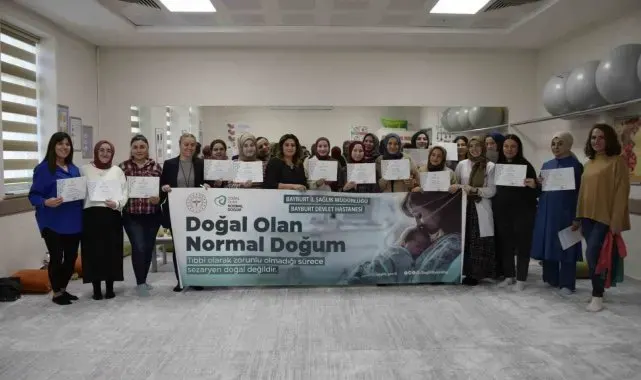 Normal Doğum Eylem Planı kapsamında anne adayı sağlık çalışanlarına eğitimler verildi