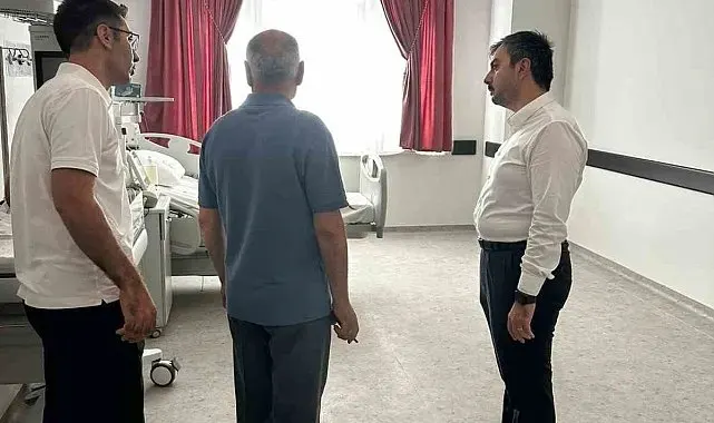 Kaymakam Atış, Dicle Devlet Hastanesini inceledi