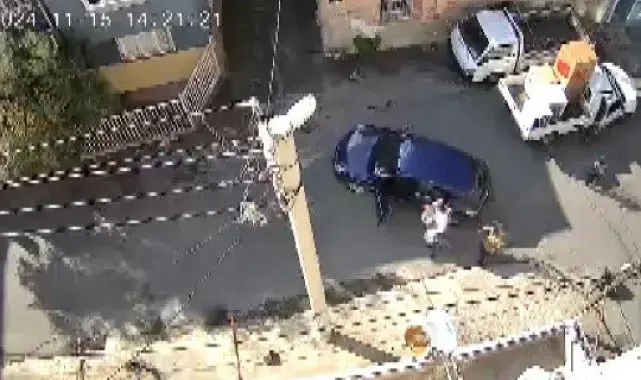 Küçük Muhammed Talha'nın ağır yaralandığı kaza anı kamerada