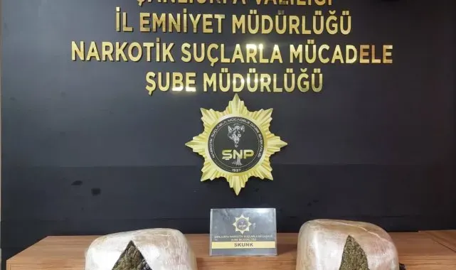 Şanlıurfa'da uyuşturucuya 2 gözaltı