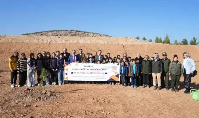 Muğla'da öğrenciler ve öğretmenler "Geleceğe Nefes" oldu