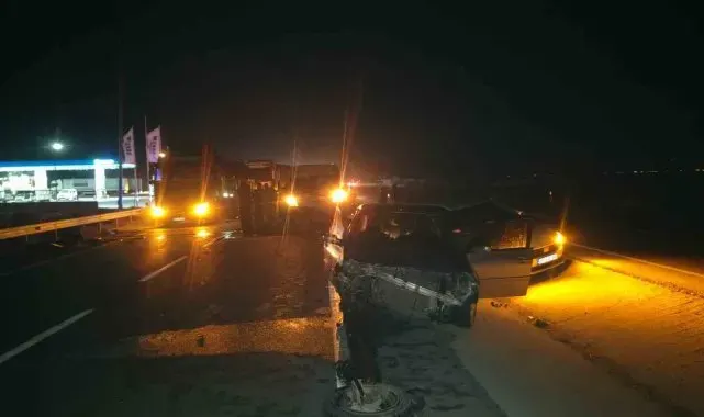 Konya'da 5 aracın karıştığı zincirleme trafik kazası: 3 yaralı
