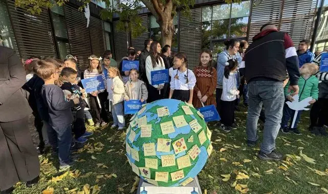 Minikler Sakarya'dan dünyaya seslendi