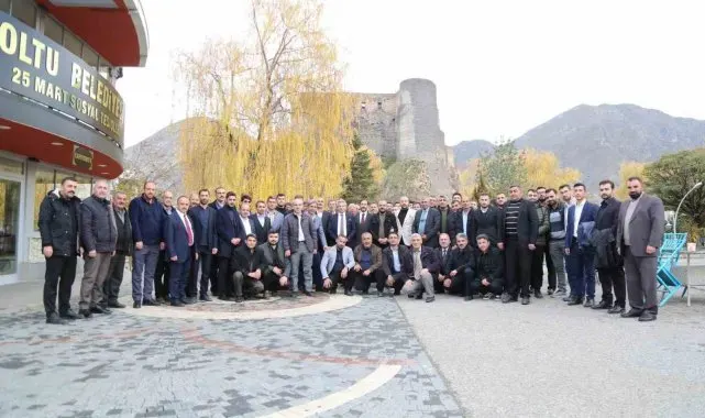 Oltu imam hatipleri yemekte buluştu