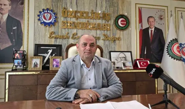 Özçelik- İş Sendikası Genel Başkanı Değirmenci: "KARDEMİR'de ne hak ediyorsak onu almak istiyoruz"