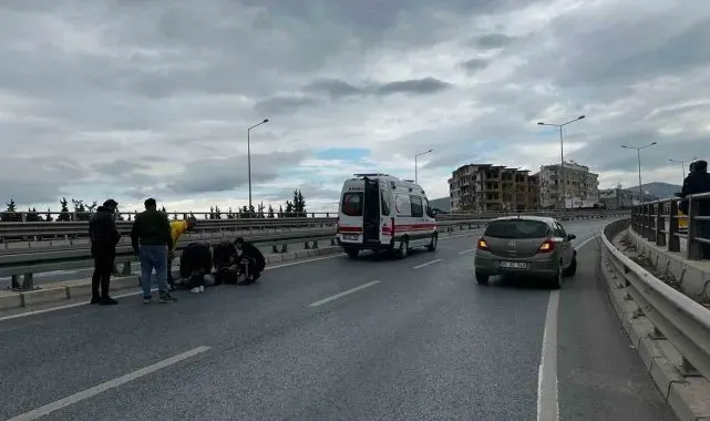 Kuşadası'nda motosiklet kazası: 1 yaralı