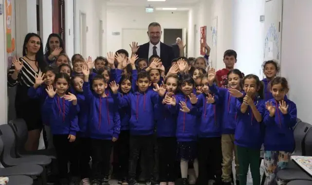 AXA Türkiye'nin Hatay'da inşa ettiği 'Büyükdalyan Tüm Kalplerde İlkokulu' bölgedeki çocuklara umut oluyor