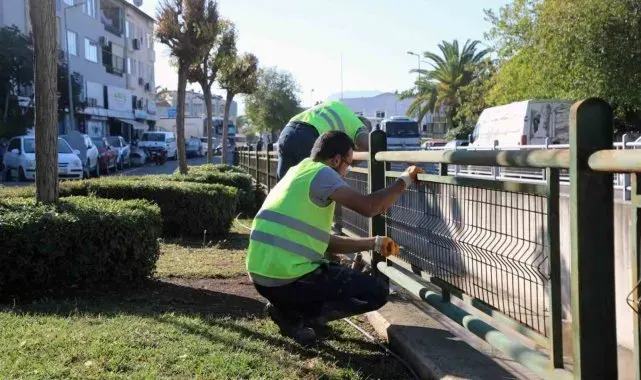 Dere korkulukları, görüntü kirliliğine karşı boyanıyor