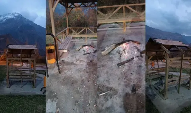 Hakkari'deki parka çirkin saldırı