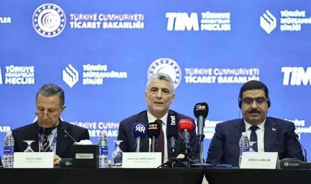 Ticaret Bakanı Bolat: "Irak'ın Büyük Kalkınma Yolu Projesi'nde bulunmaya hazırız"