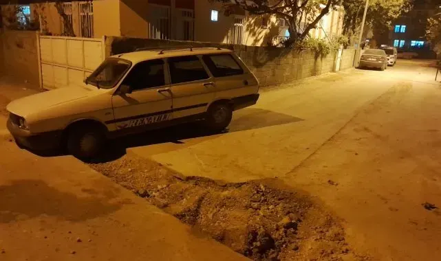 Alt yapı çukurları tepkilere neden oldu
