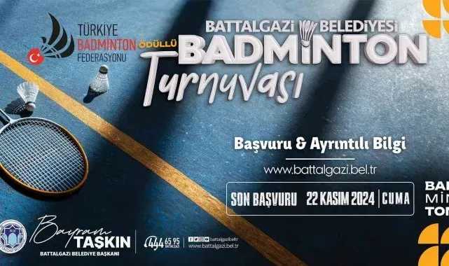Battalgazi'de Badminton heyecanı