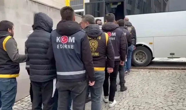 Edirne menkezli 4 ilde oto dolandırıcılığı operasyonu: 5 tutuklama