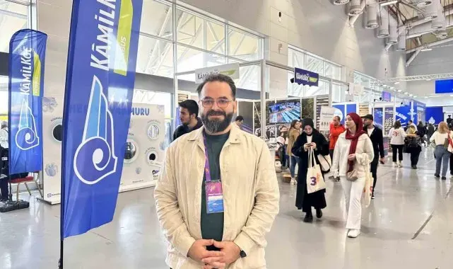 Kâmil Koç 3. Kariyer Fuarı'nda gençlerle buluştu