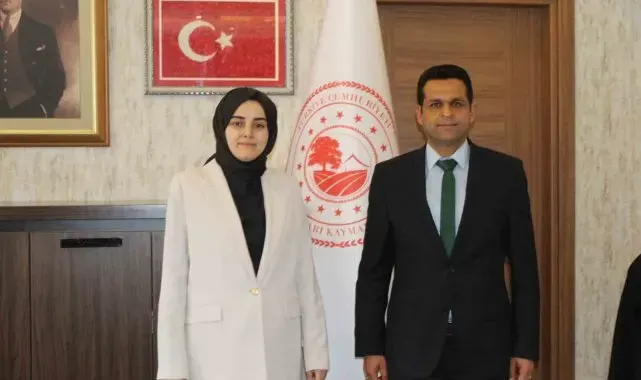 Kaymakam Kılıç, DSİ 33. Şube Müdürü ile bir araya geldi