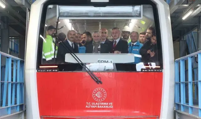 Kocaeli'nin ilk metrosunda geri sayım, deneme sürüşü gerçekleşti