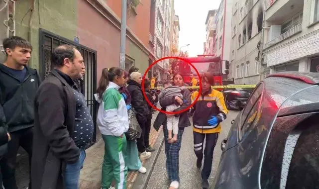 Yanıcı madde ile oynayan çocuklar evi yaktı: 3'ü çocuk 4 kişi dumandan etkilendi