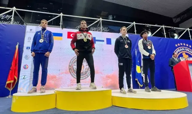 Kayserili sporculardan Kosova'da 3 altın madalya