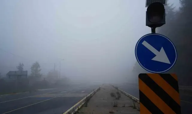 Bolu Dağı'nda göz gözü görmüyor: Görüş mesafesi 20 metre