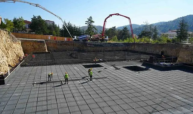 Kastamonu'da 300 milyon yatırımla inşa edilecek semt polikliniğinin temeli dualarla atıldı
