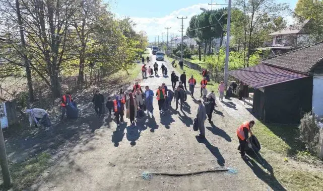 Bu ilçede 'çöp saati' uygulaması