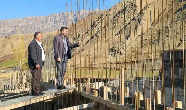 Siirt'te köprü ve menfez yapım çalışmaları devam ediyor