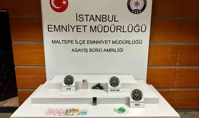 Maltepe'de uyuşturucu operasyonu: Klima motorunun içerisine zulalanmış